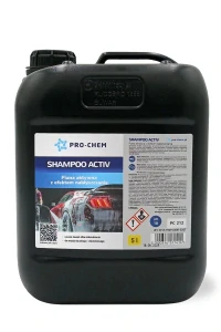 AKTIVNÍ ŠAMPON lití aktivní pěny s leštícím účinkem