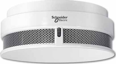SCHNEIDER MTN547120 Argus kouřový hlásič 9V Basic s dl.životností, polar bílá