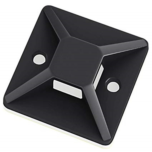 Příchytka kabelova PK 1 malá černá