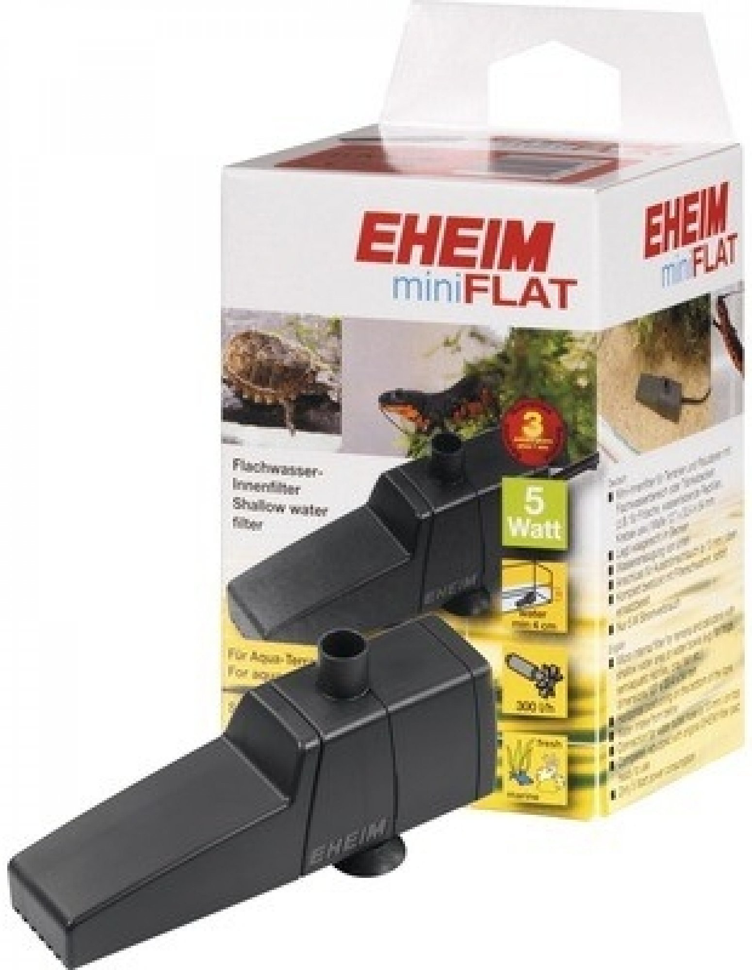 Filtr Eheim MiniFlat vnitřní, 300l/h