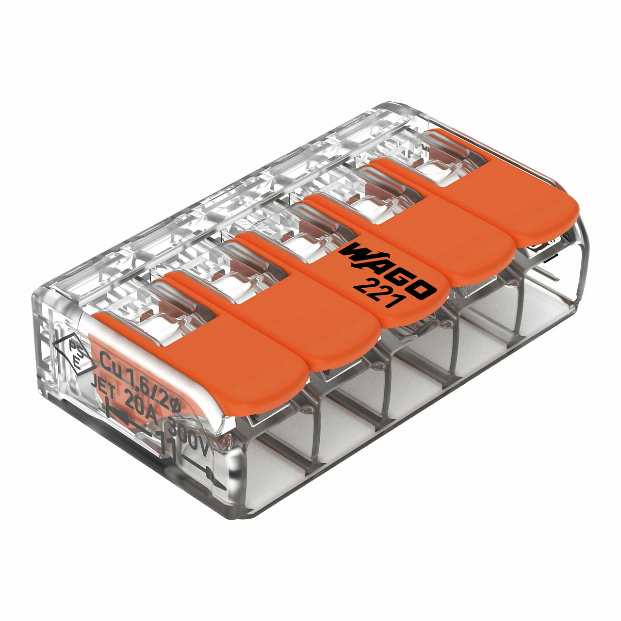 svorka WAGO 221-415 s páčkami