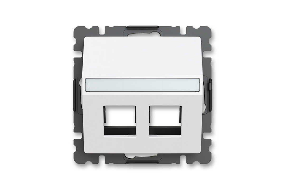 ABB Zoni kryt datové zásuvky bílá 5014T-A00418 500
