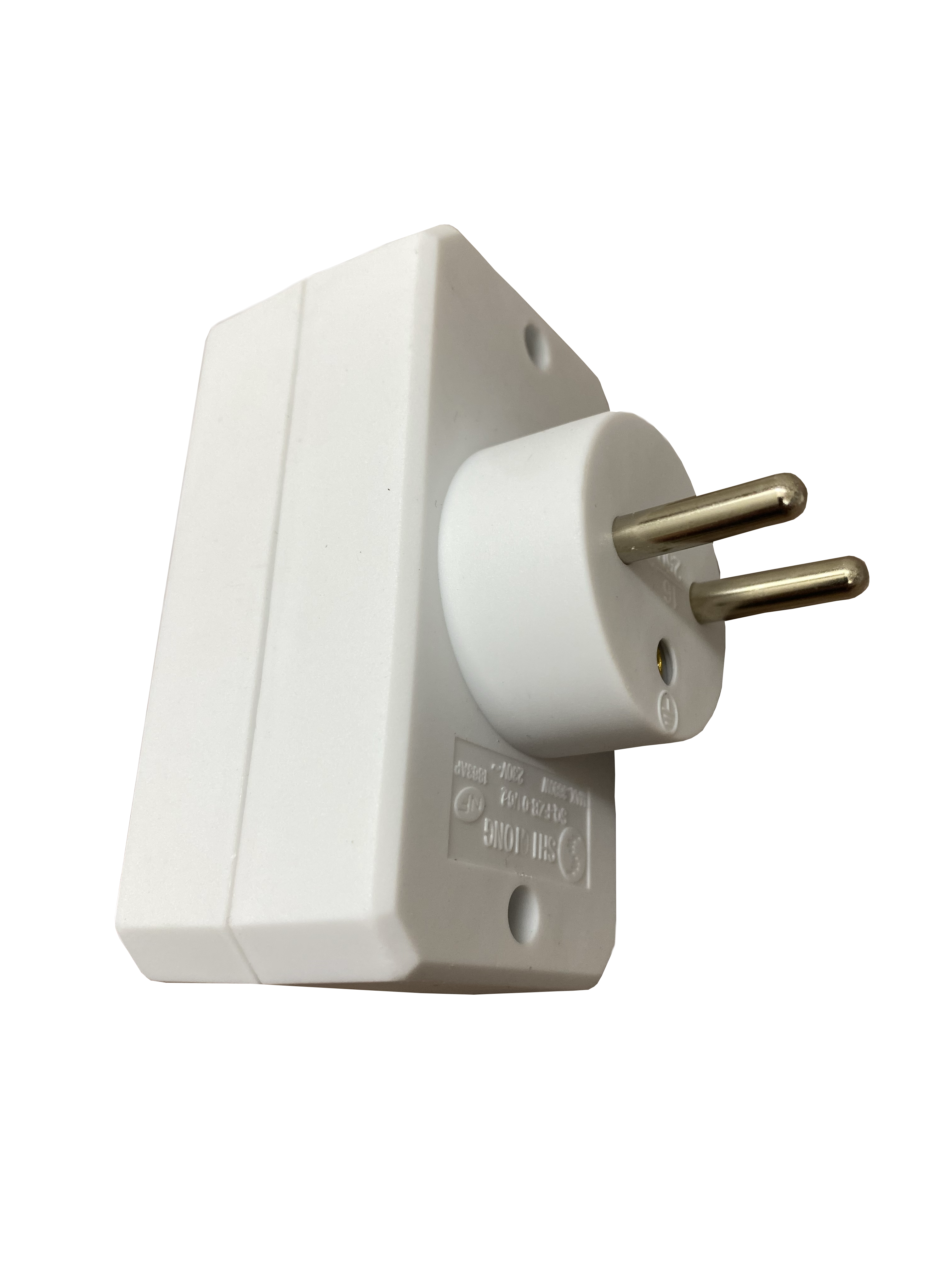 rozbočka 2x kulatá zásuvka