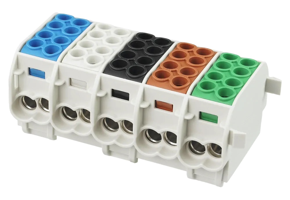 Svorkovnice rozbočovací 5barev 