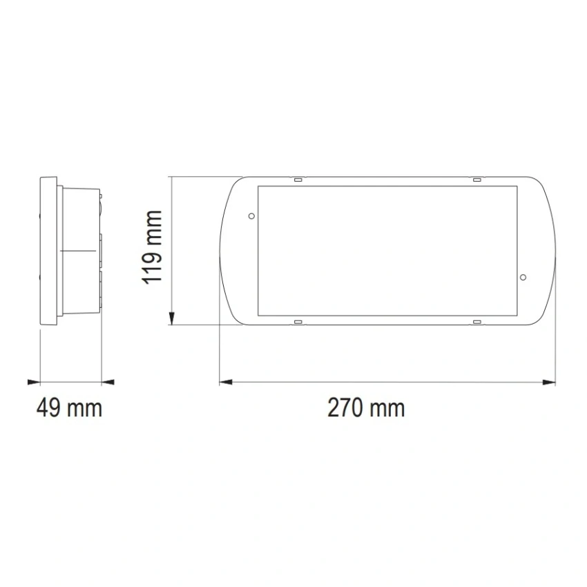 EATON SVÍTIDLO NOUZ LED SAFELITE SL2MNM65D1C3A 2,4W 100LM 1H IP65