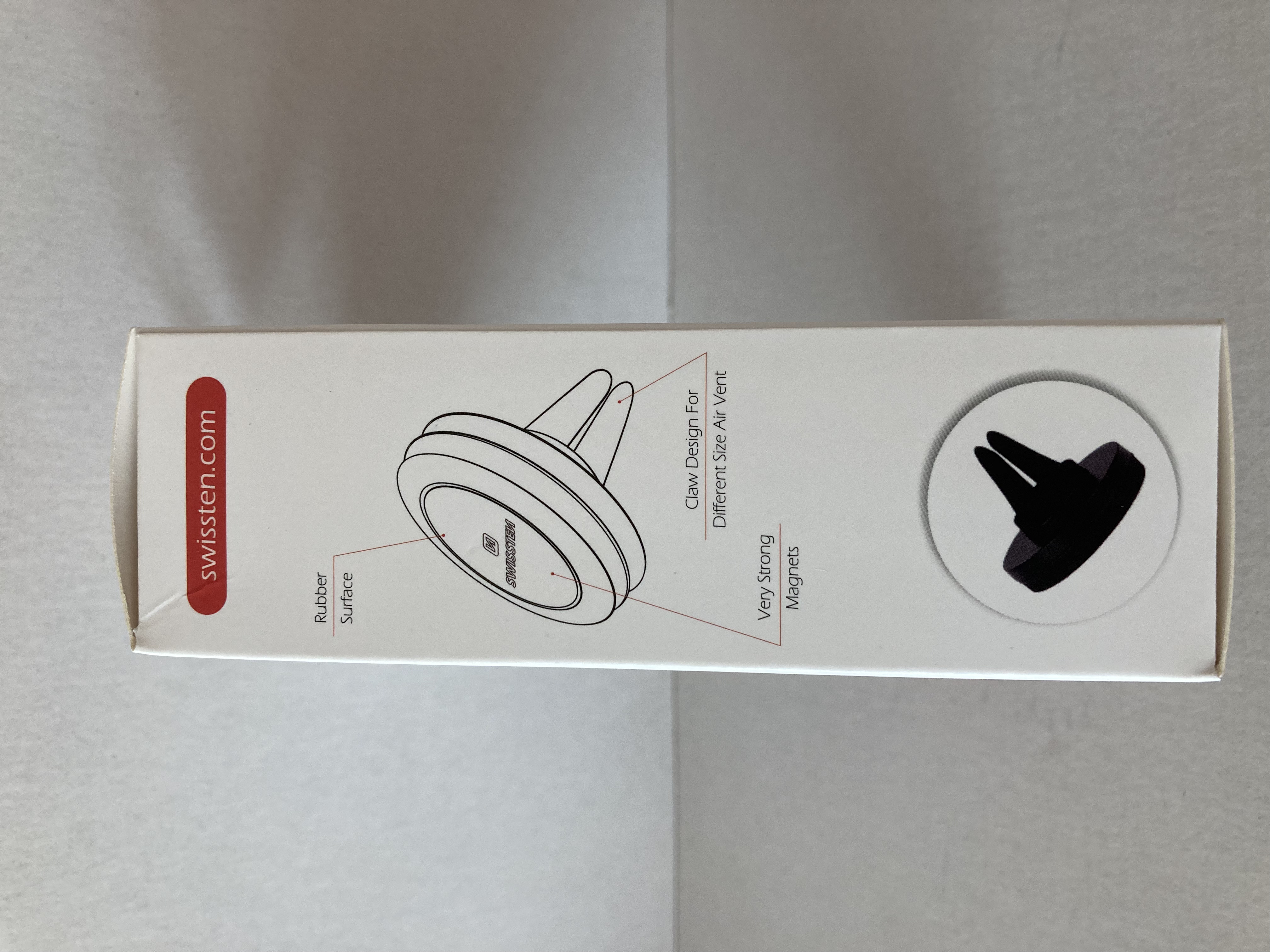 držák na mobil SWISSTEN S-GRIP AIR VENT M4 magnetický do ventilace univerzální, černý