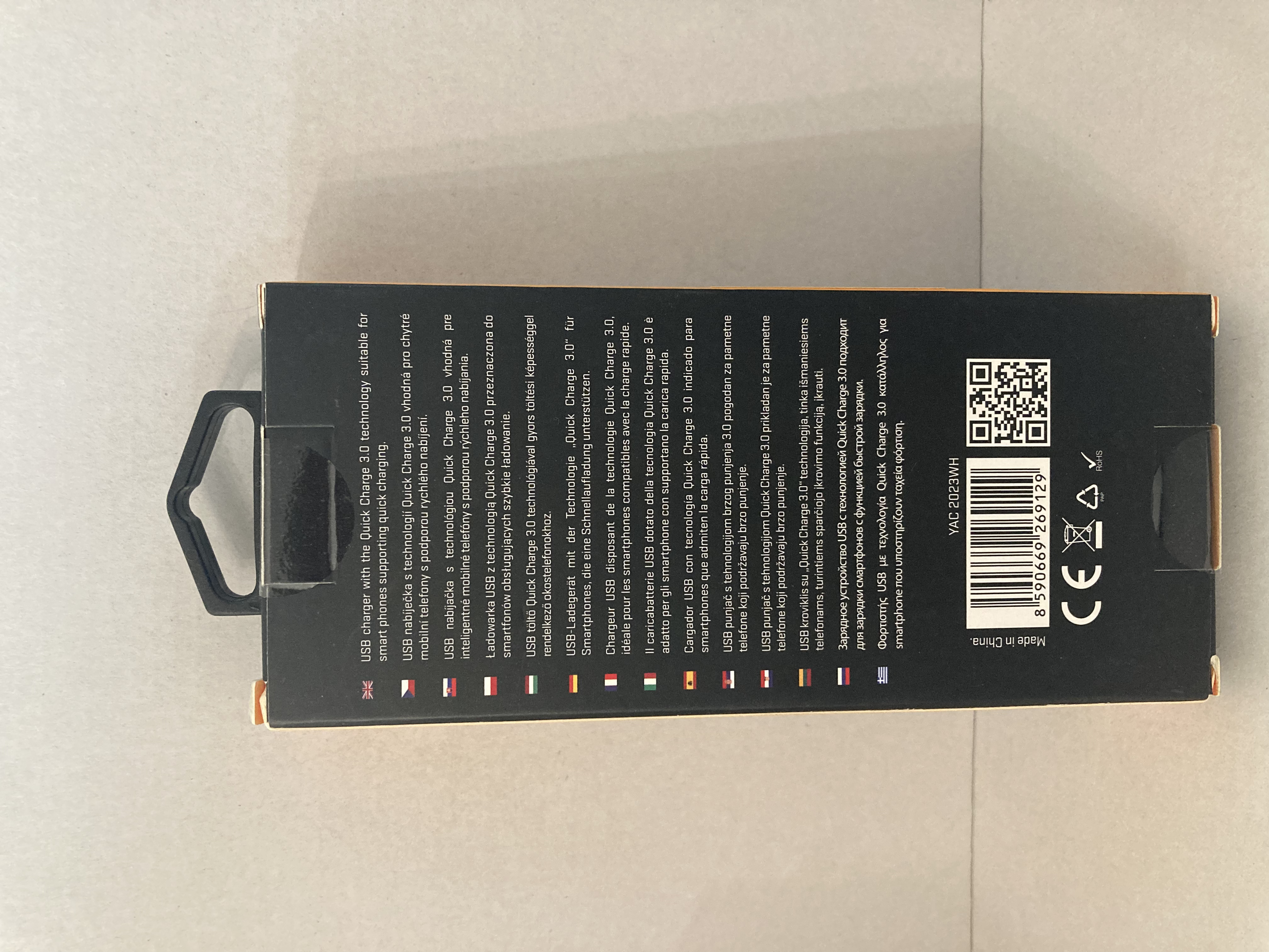 nabíječka YENKEE YAC 2023WH 18W