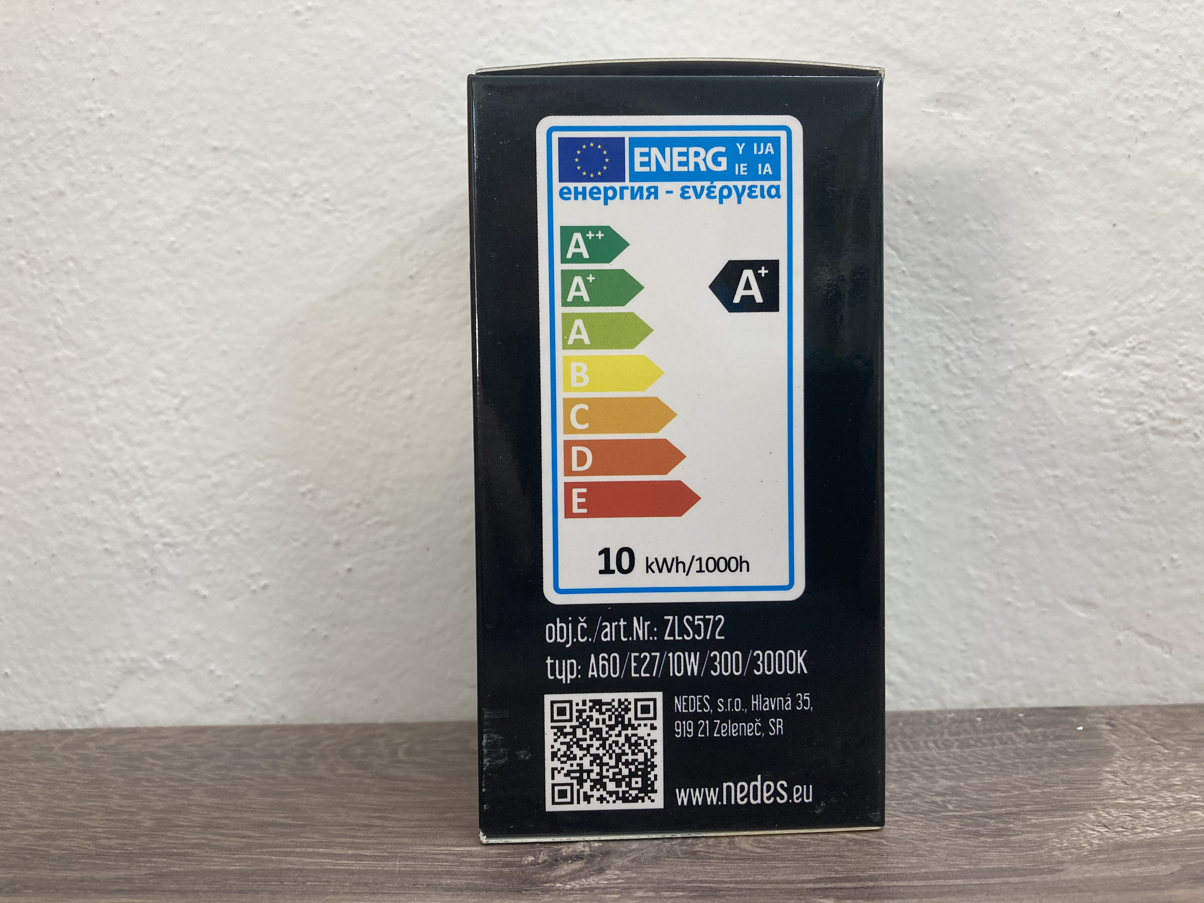 LED žárovka E27 10W NEDES ZLS572 3000K teplá bílá