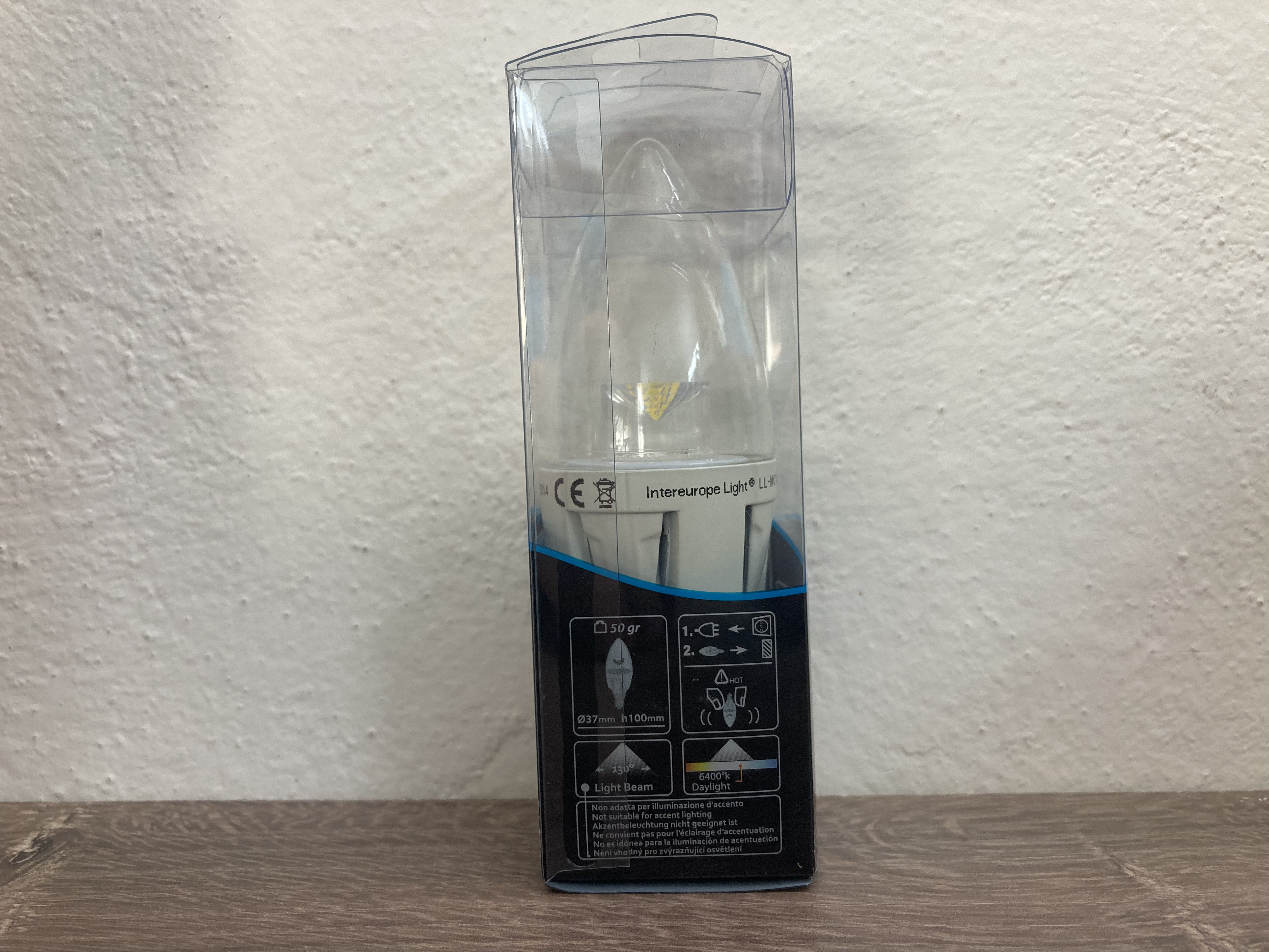 LED žárovka 5W E14 LL-MC1405F 6400K denní bílá