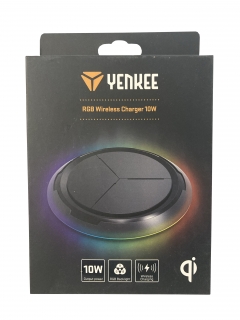 nabíječka bezdrátová RGB YENKEE YAC 5100 RGB 10W