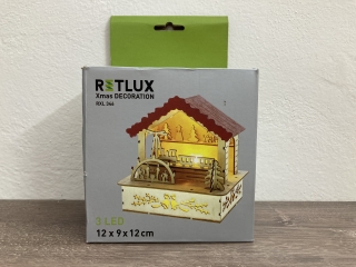 vánoční dekorace stánek 3 LED Retlux RXL 346
