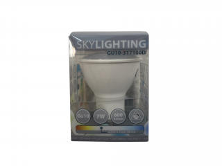 LED žárovka 7W GU10 GU10-317100D 4200K neutrální bílá