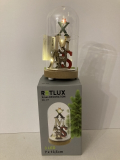 vánoční dekorace malá kopule XMAS 3 LED RETLUX RXL 317