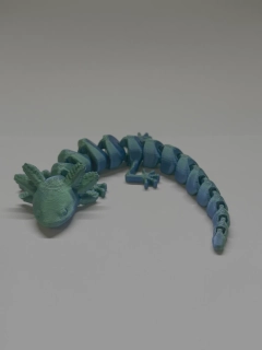 Axolotl mexický 3D tisk