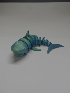 Pohyblivý žralok 3D tisk